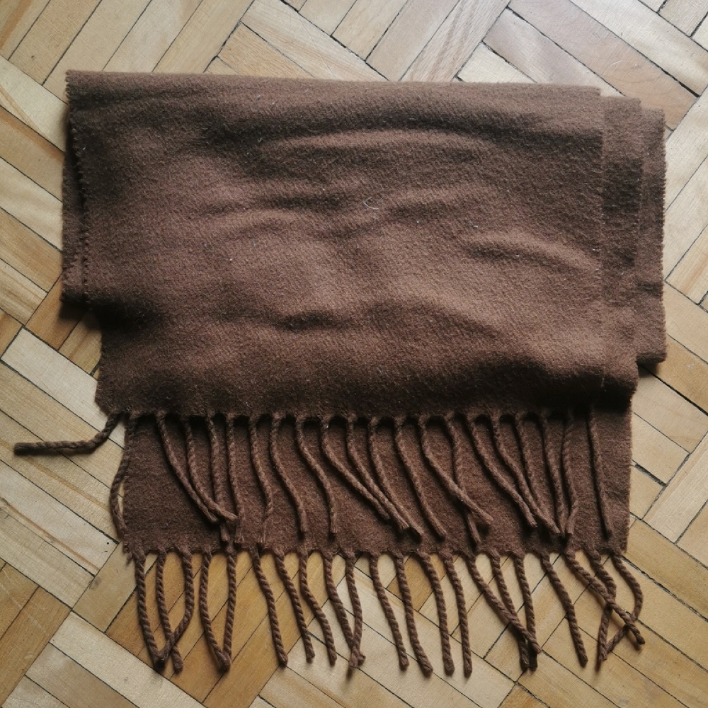 Thin Brown Scarf/Wrap